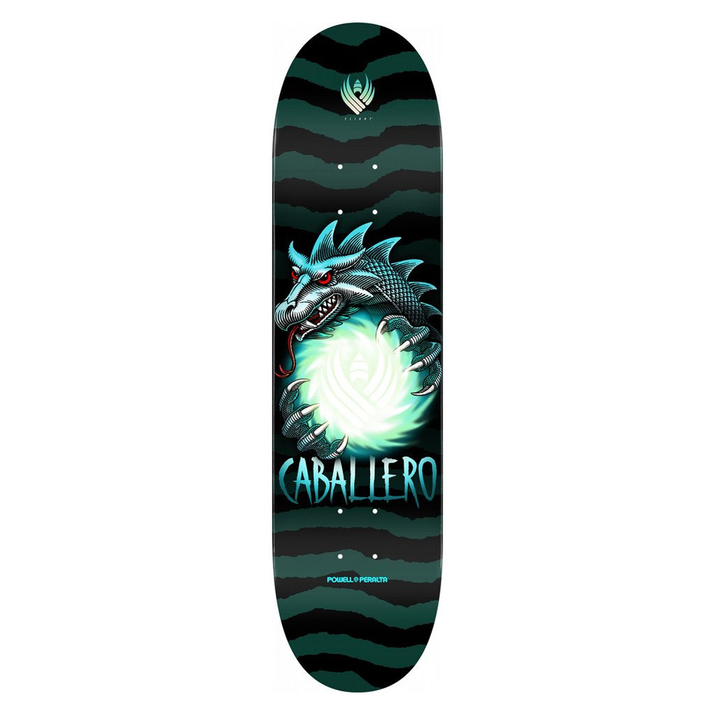 Powell-Peralta Flight Caballero Dragon Ball Skateboard Deck, Shape 243, 8.25"