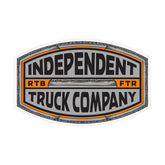 Independent ITC Curb Sticker, 5 in x 3.25 in