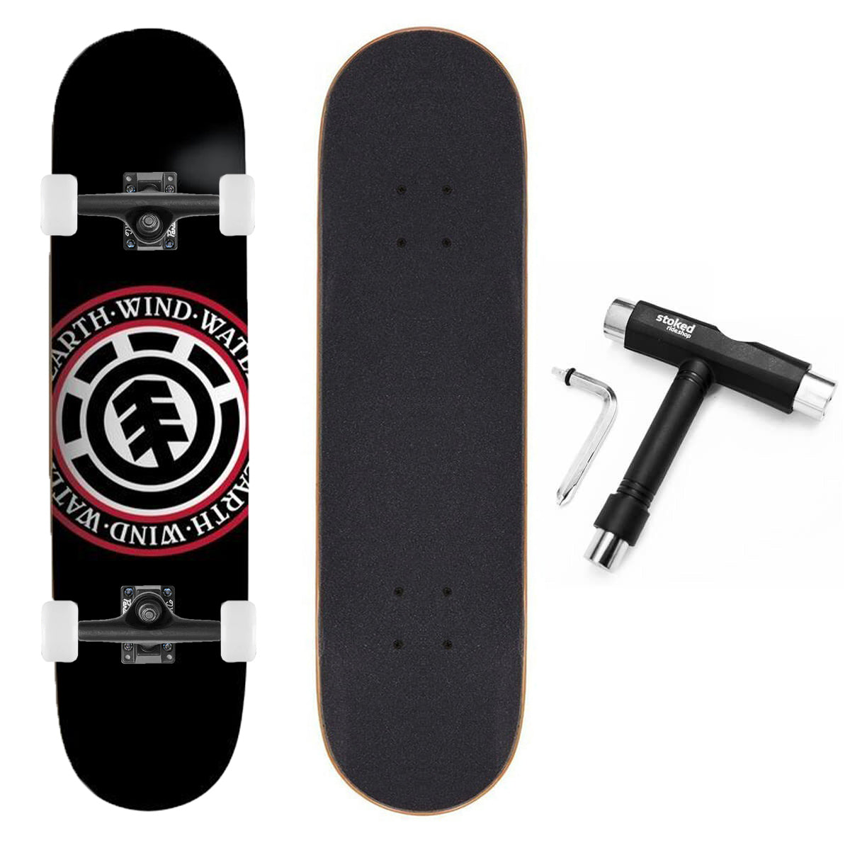 Element Seal Skateboard 8.0", Complete