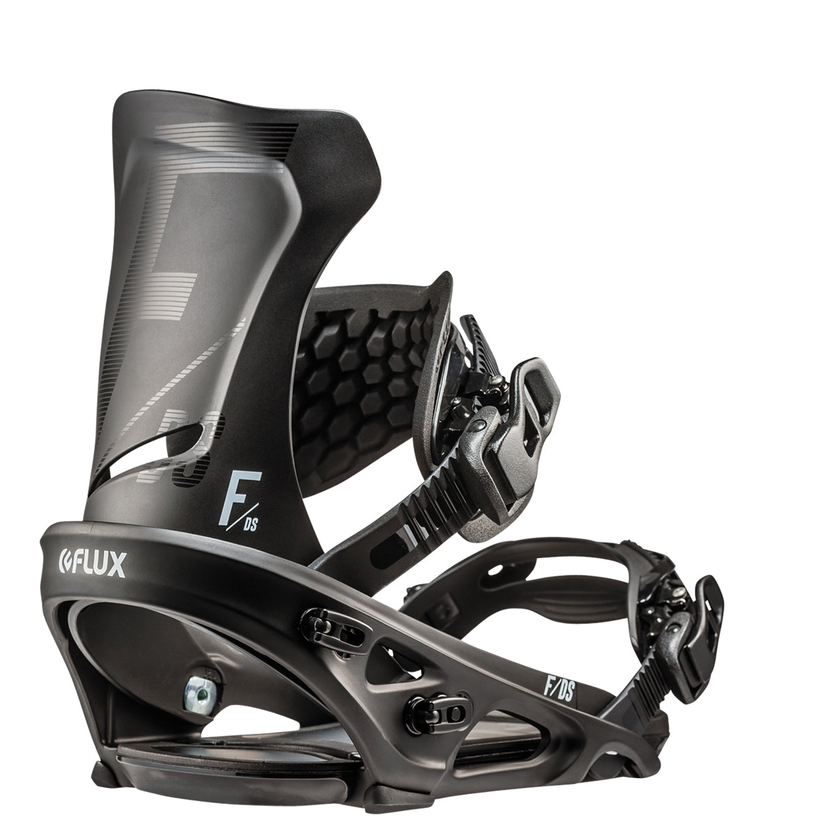 Flux Snowboard Bindings, Flat Rocker Series, DS (2019)