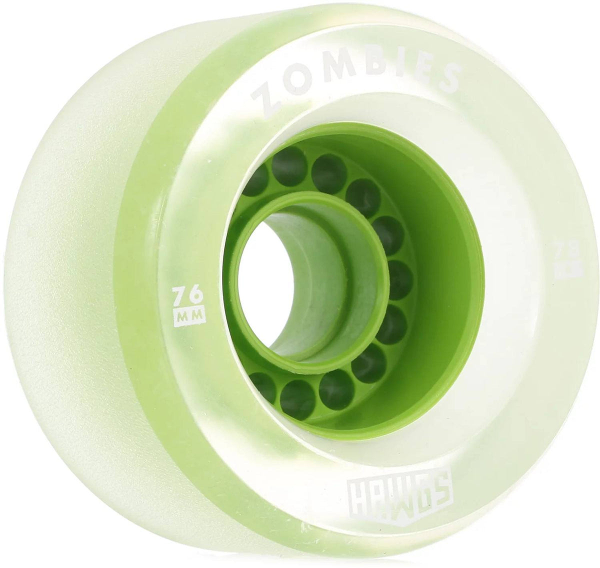 Landyachtz Zombie Hawgs Longboard Wheels, 76mm