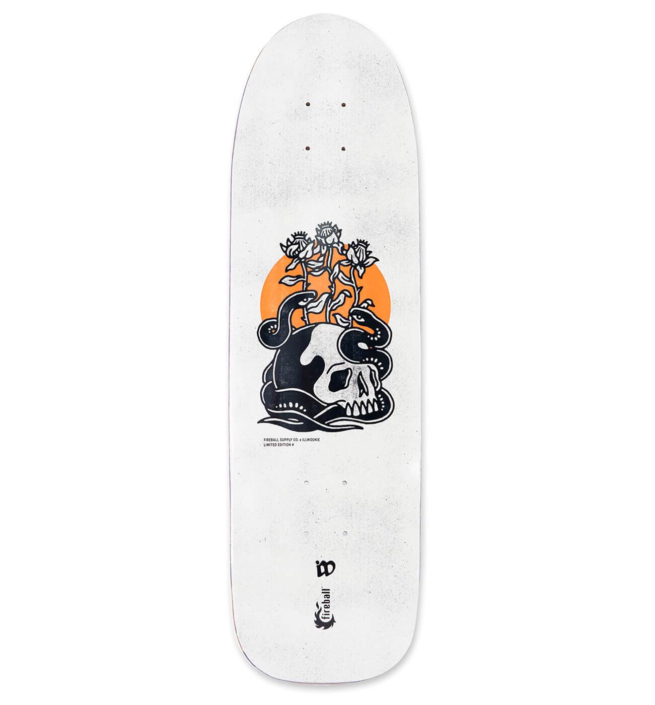 Fireball x Illwookie Artist Series Skateboard
