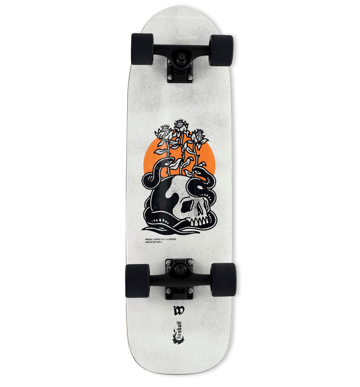 Fireball x Illwookie Artist Series Skateboard