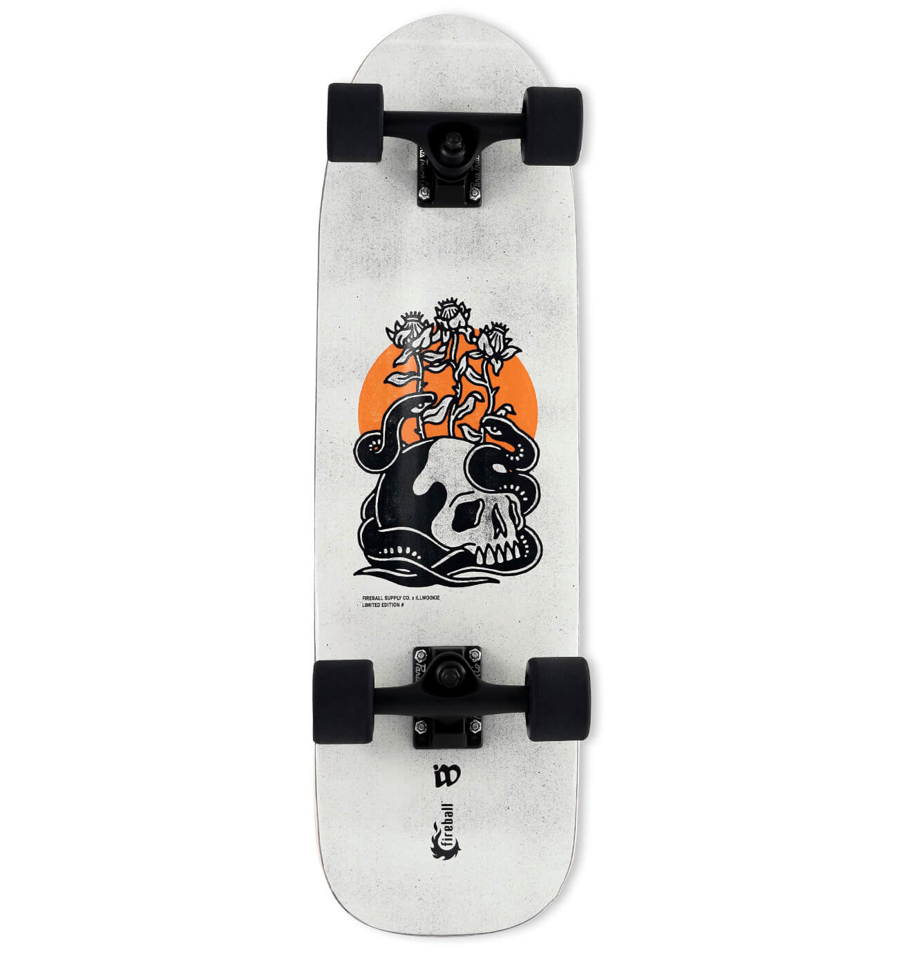 Fireball x Illwookie Artist Series Skateboard