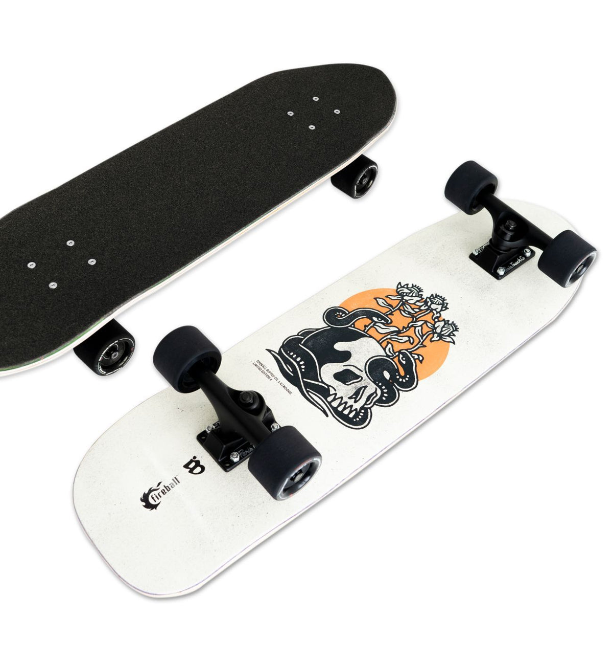 Fireball x Illwookie Artist Series Skateboard