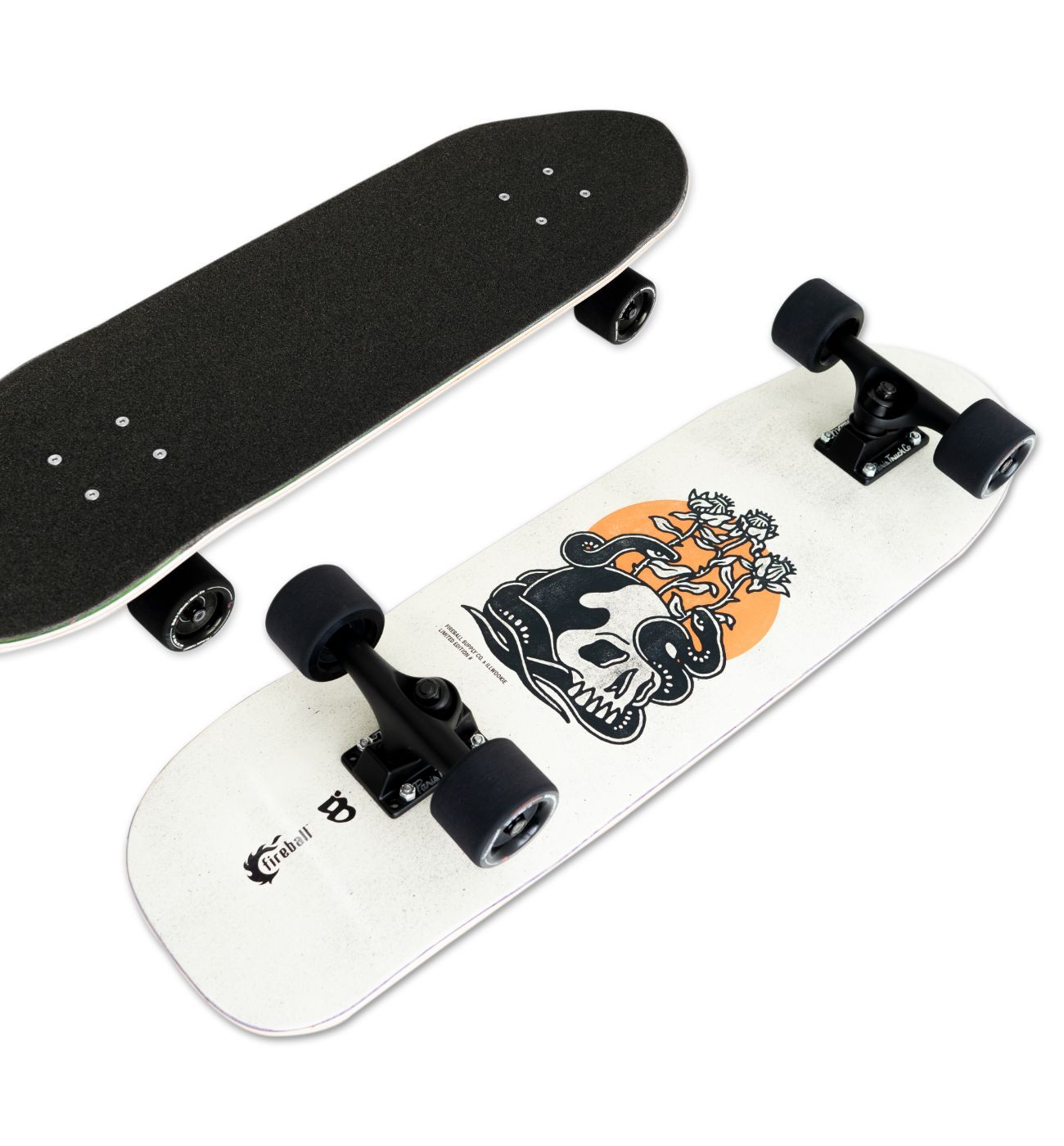 Fireball x Illwookie Artist Series Skateboard