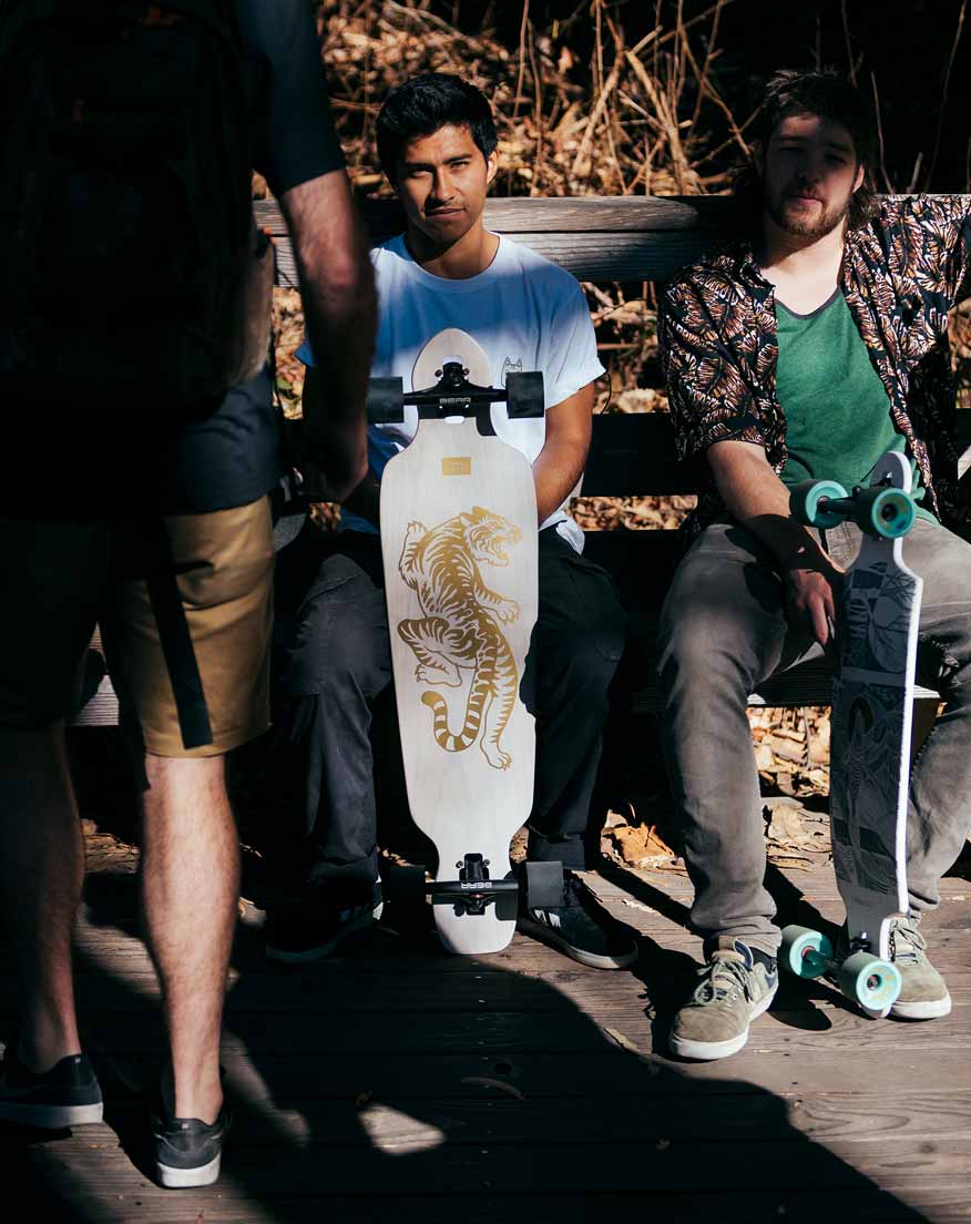 Landyachtz Battle Axe 38 Complete, Bengal