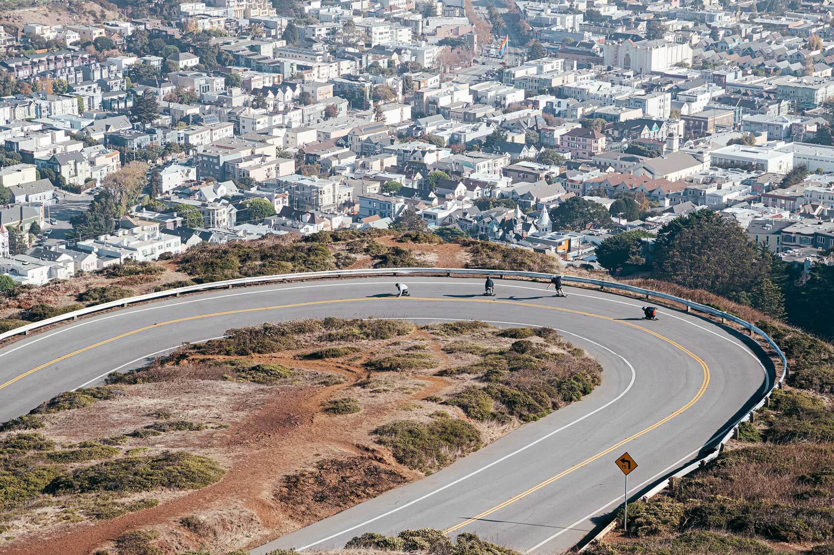 Landyachtz Battle Axe 38 Complete, Space Rock