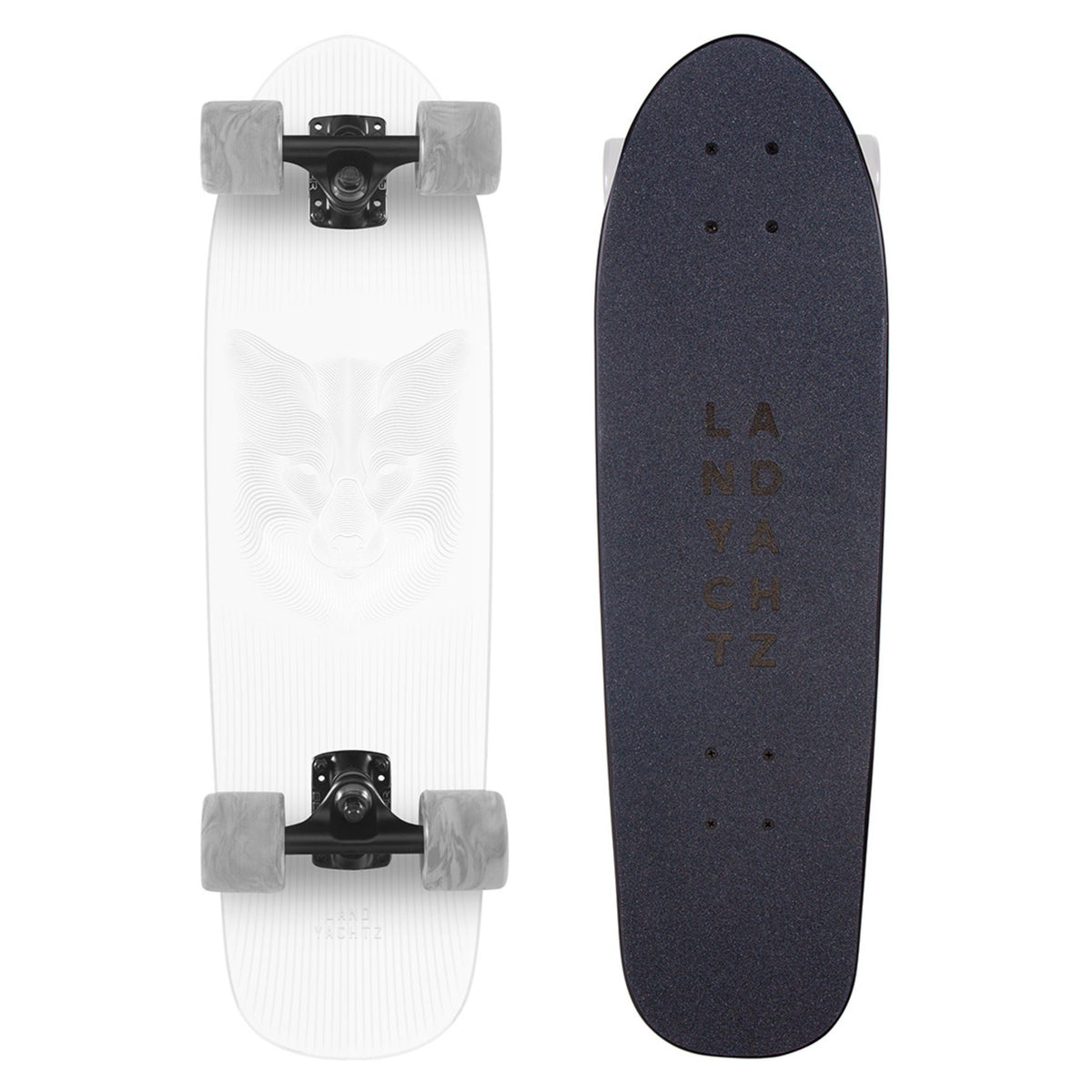 Landyachtz Dinghy Series Skateboard, Arctic Fox Complete - Outlet / Used