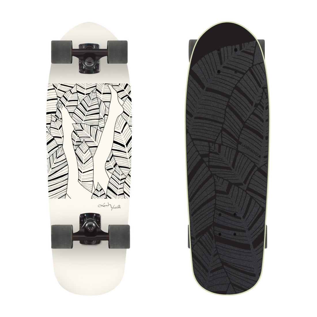 Landyachtz Dinghy Series Skateboard, Blunt Garden Complete