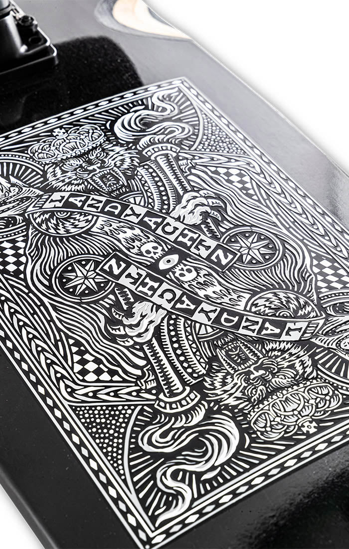 Landyachtz Dinghy Complete, Coffin XL, Card