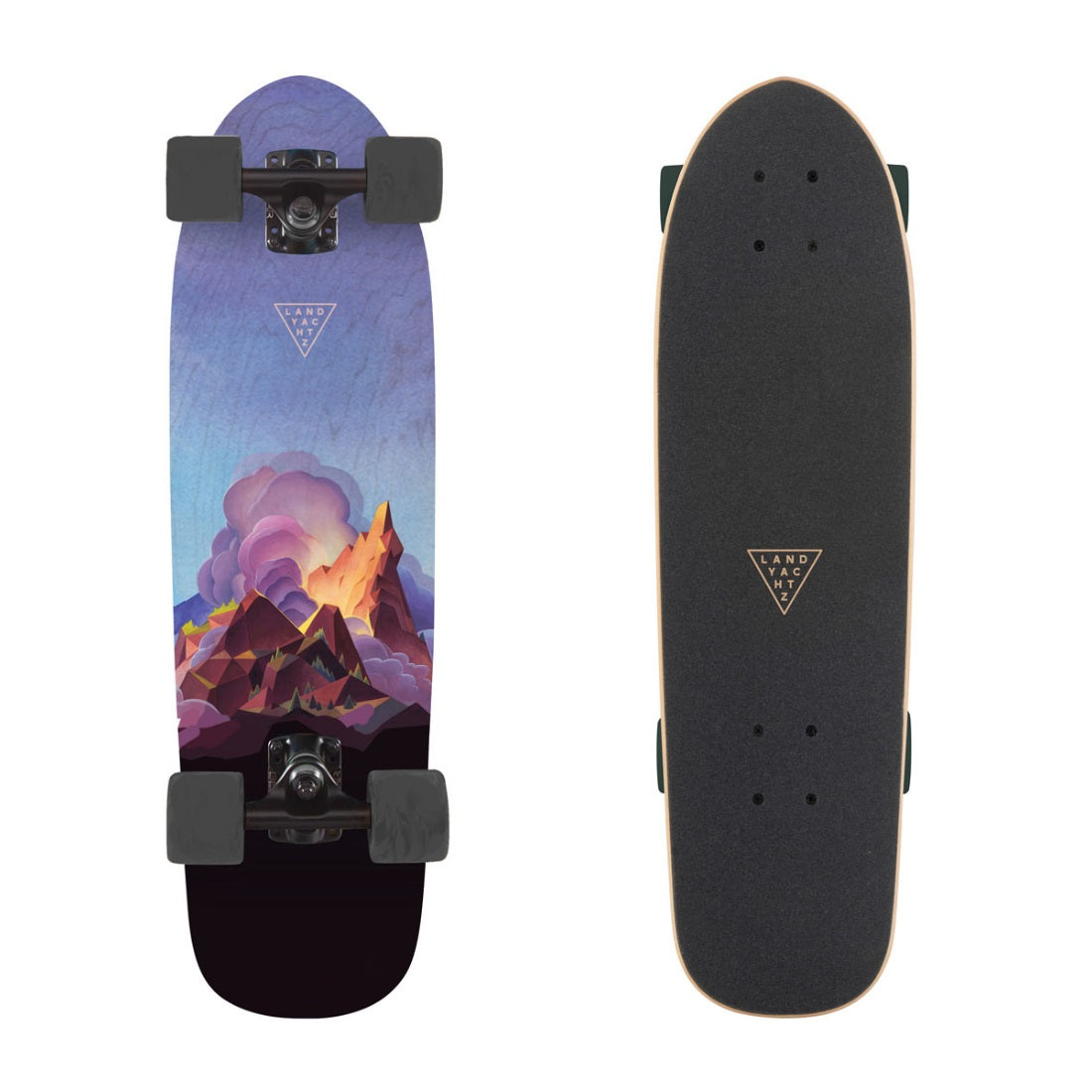 Landyachtz Dinghy Series Skateboard, Crown Peak Complete