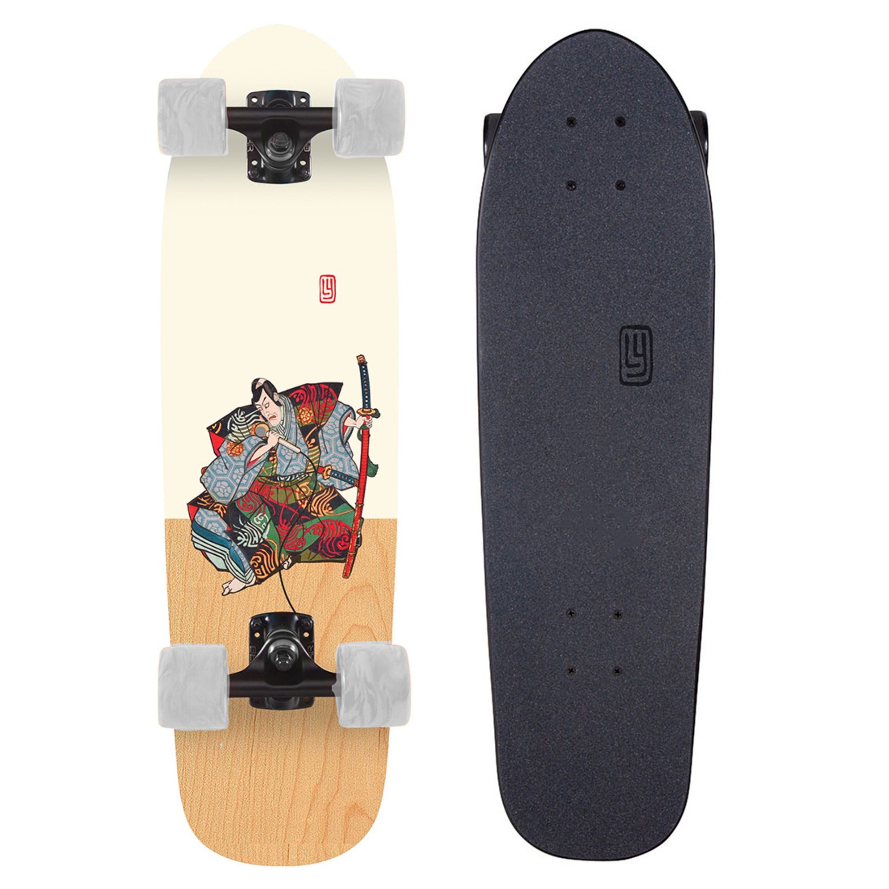 Landyachtz Dinghy Series Skateboard, Karaoke Samurai Complete