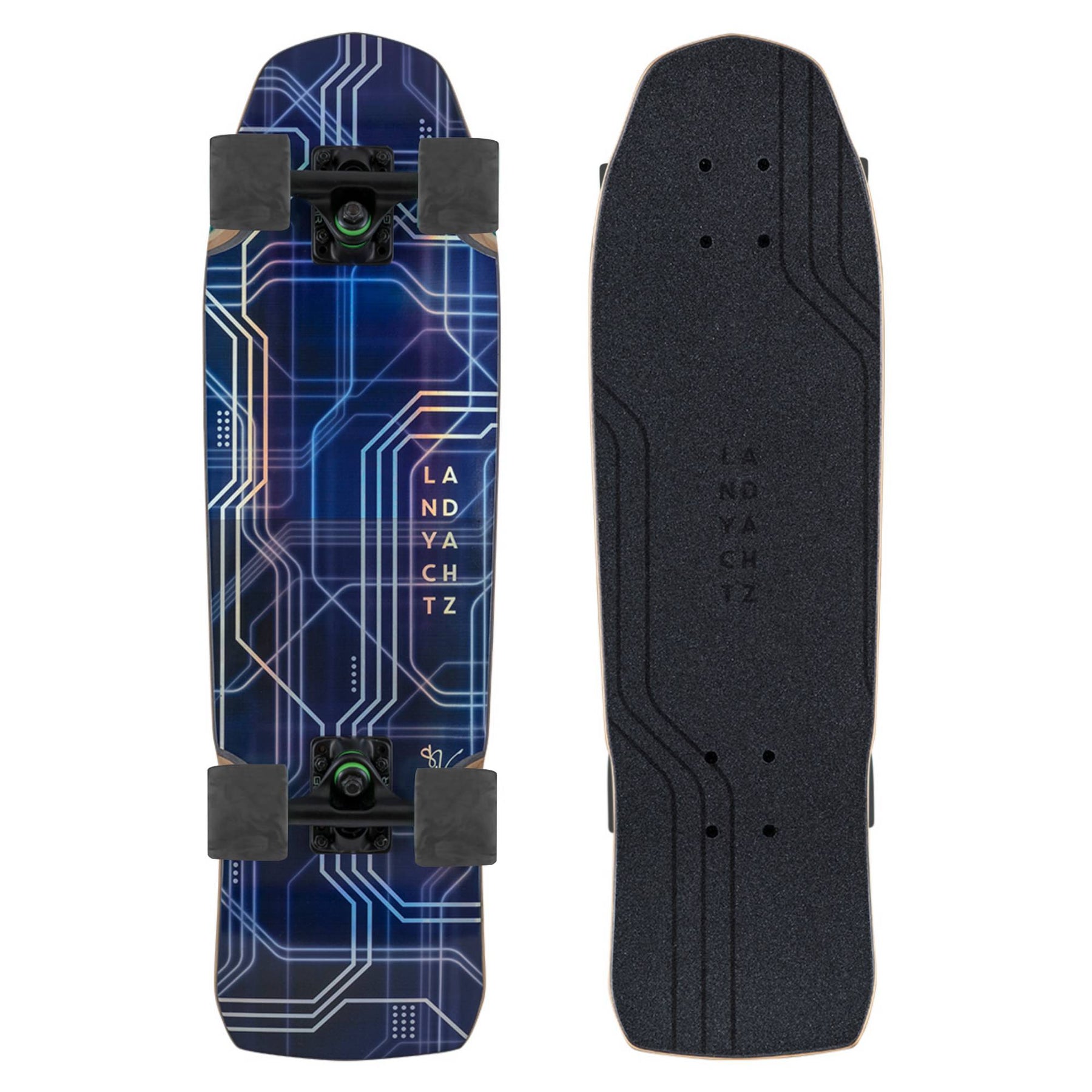 Landyachtz Dinghy Series Skateboard, Relay Complete