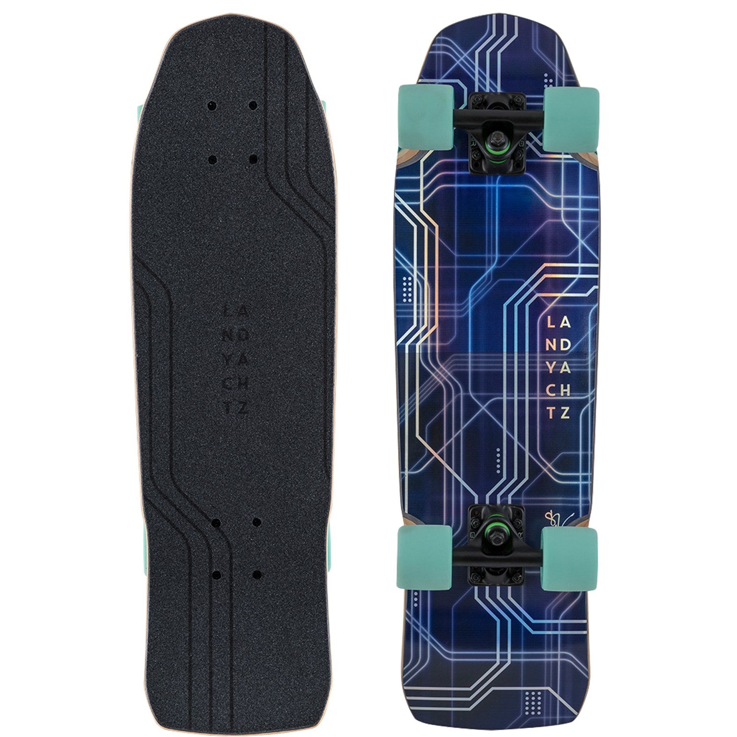 Landyachtz Dinghy Series Skateboard, Relay Complete