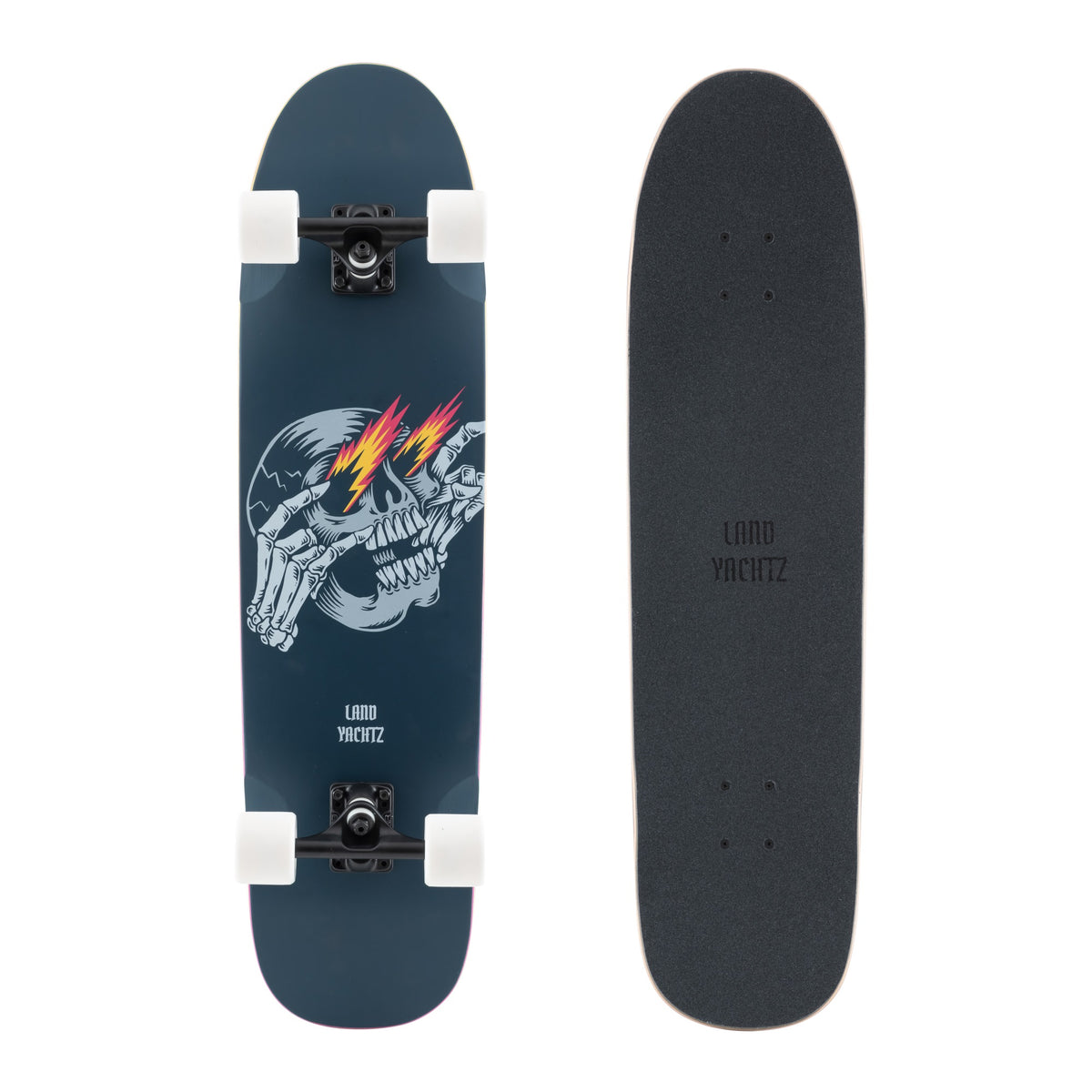 Landyachtz Rally Cat Skateboard Complete, Metal