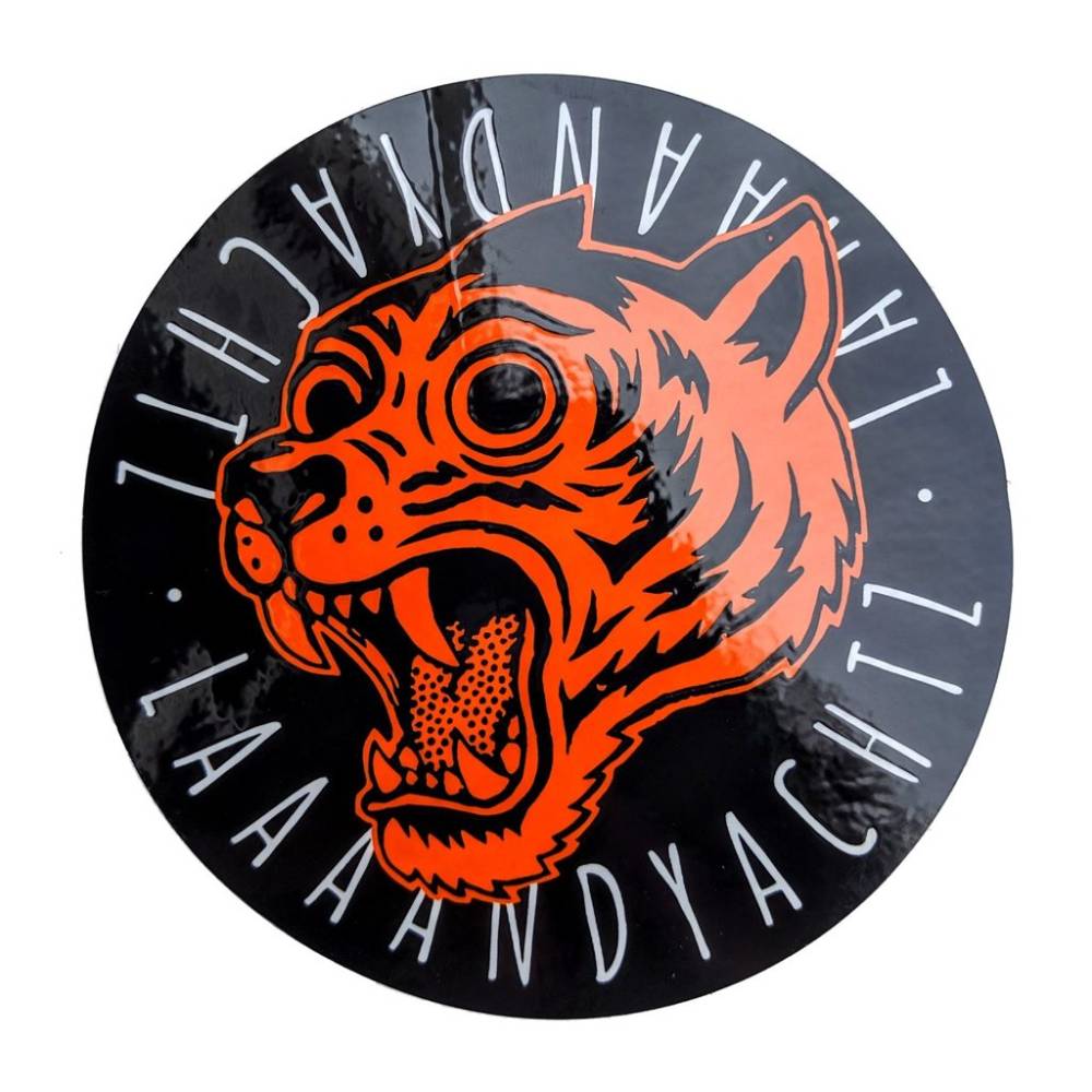 Landyachtz Circle Tiger Sticker