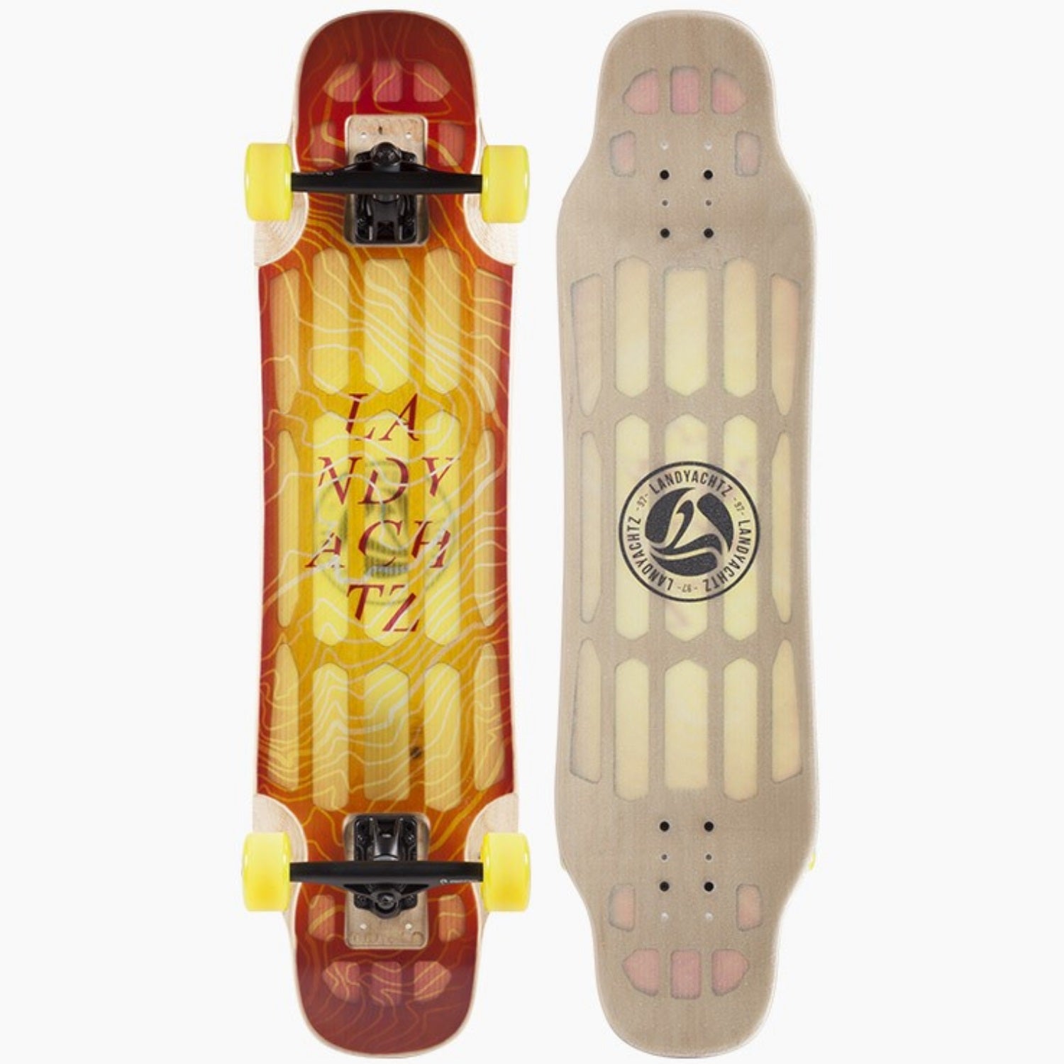 Landyachtz Tomahawk Longboard, Deck and Complete