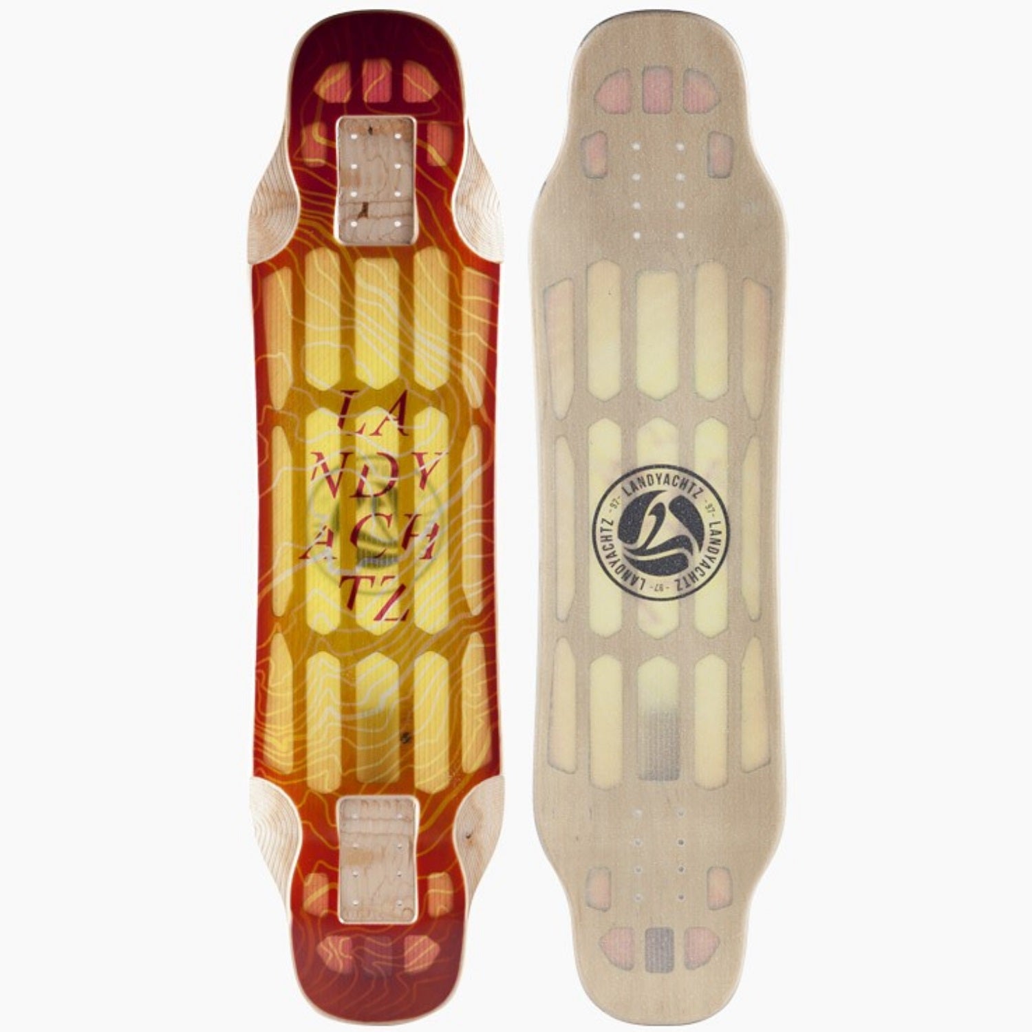 Landyachtz Tomahawk Longboard, Deck and Complete