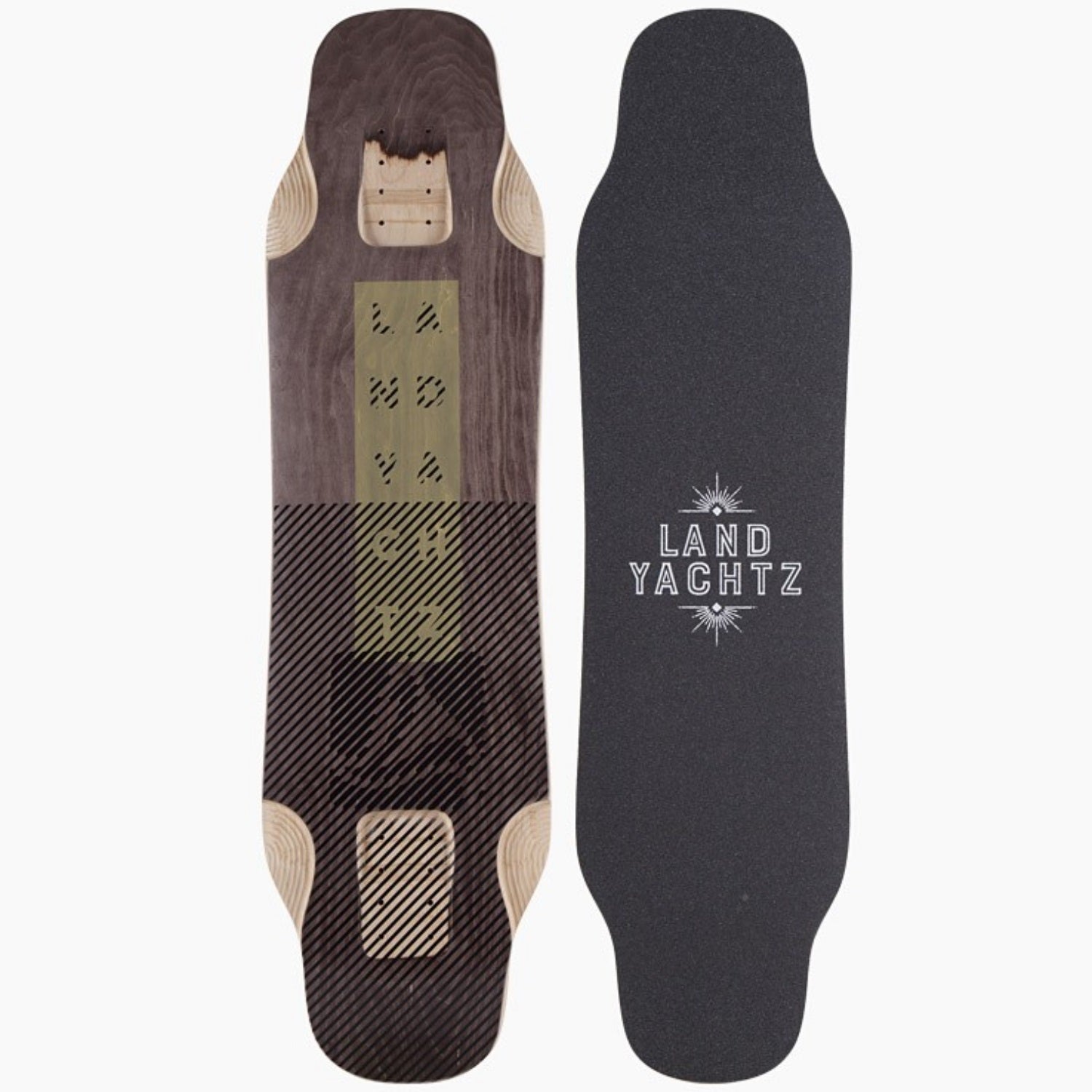 Landyachtz Tomahawk Longboard, Deck and Complete