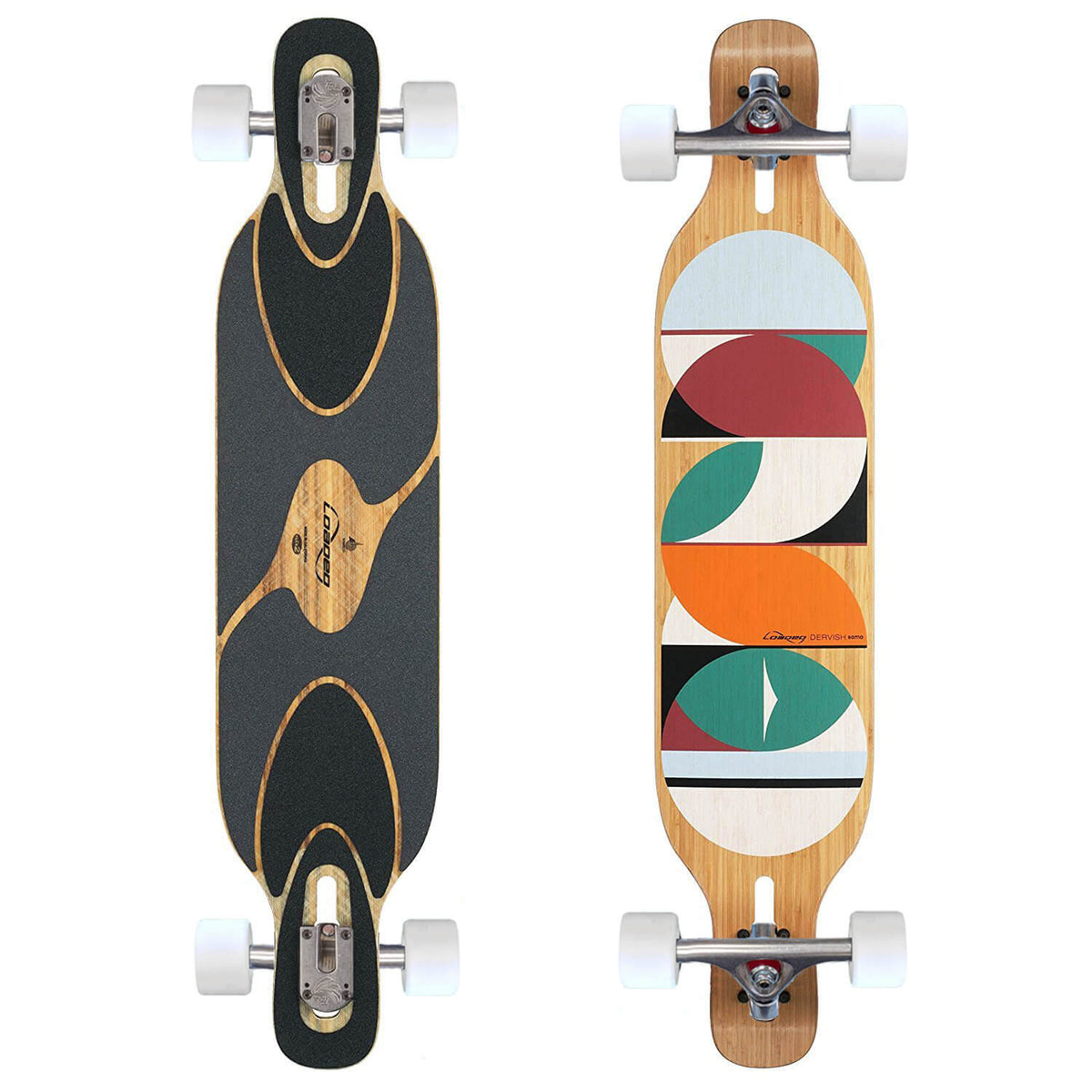 Loaded Dervish Sama Longboard Fireball Complete, Flex 2