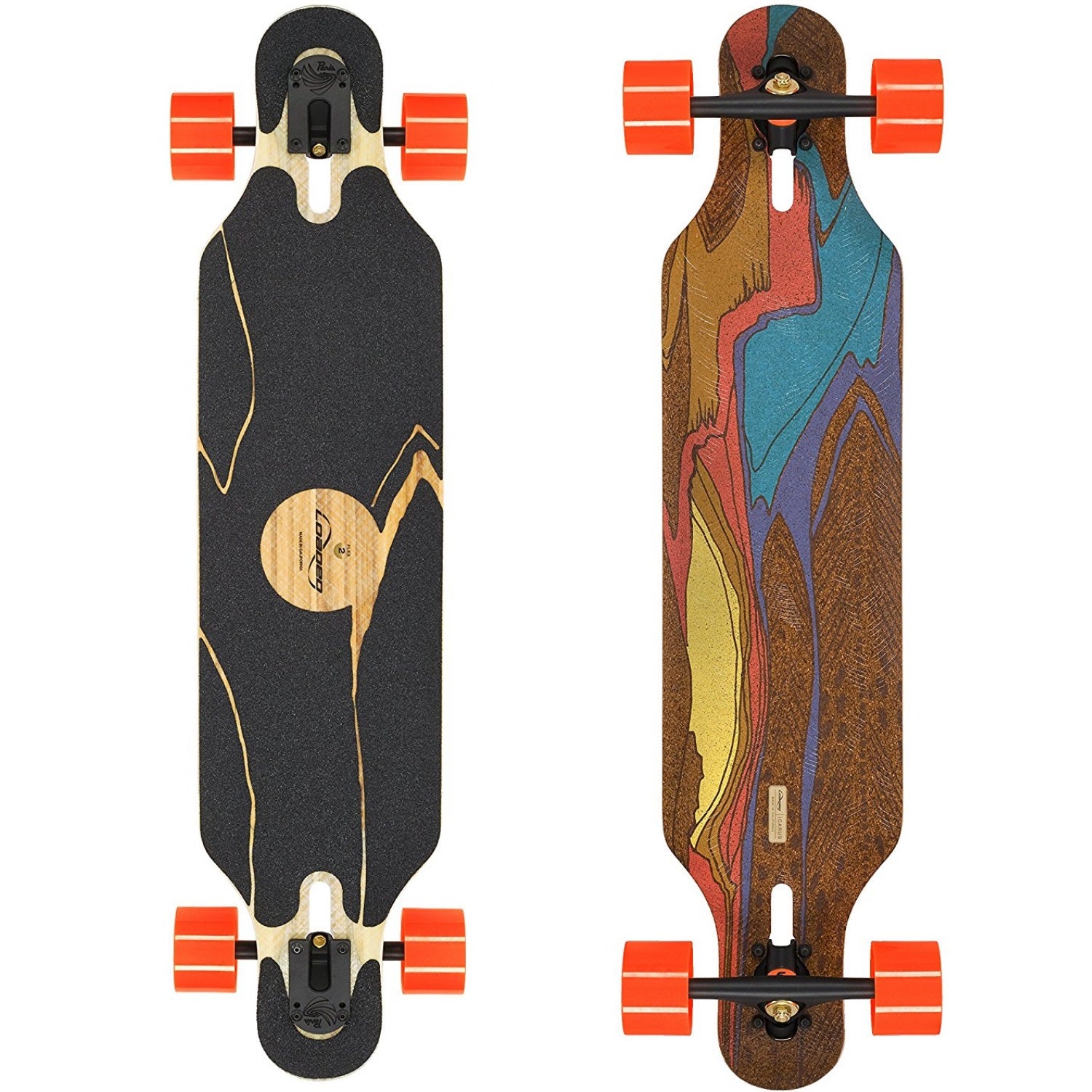 Loaded Boards Icarus Longboard, Deck and Complete