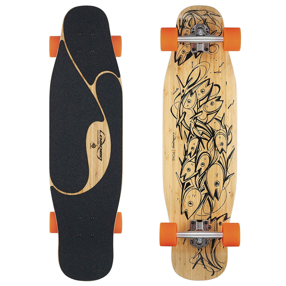 Loaded Poke Longboard, Deck and Complete