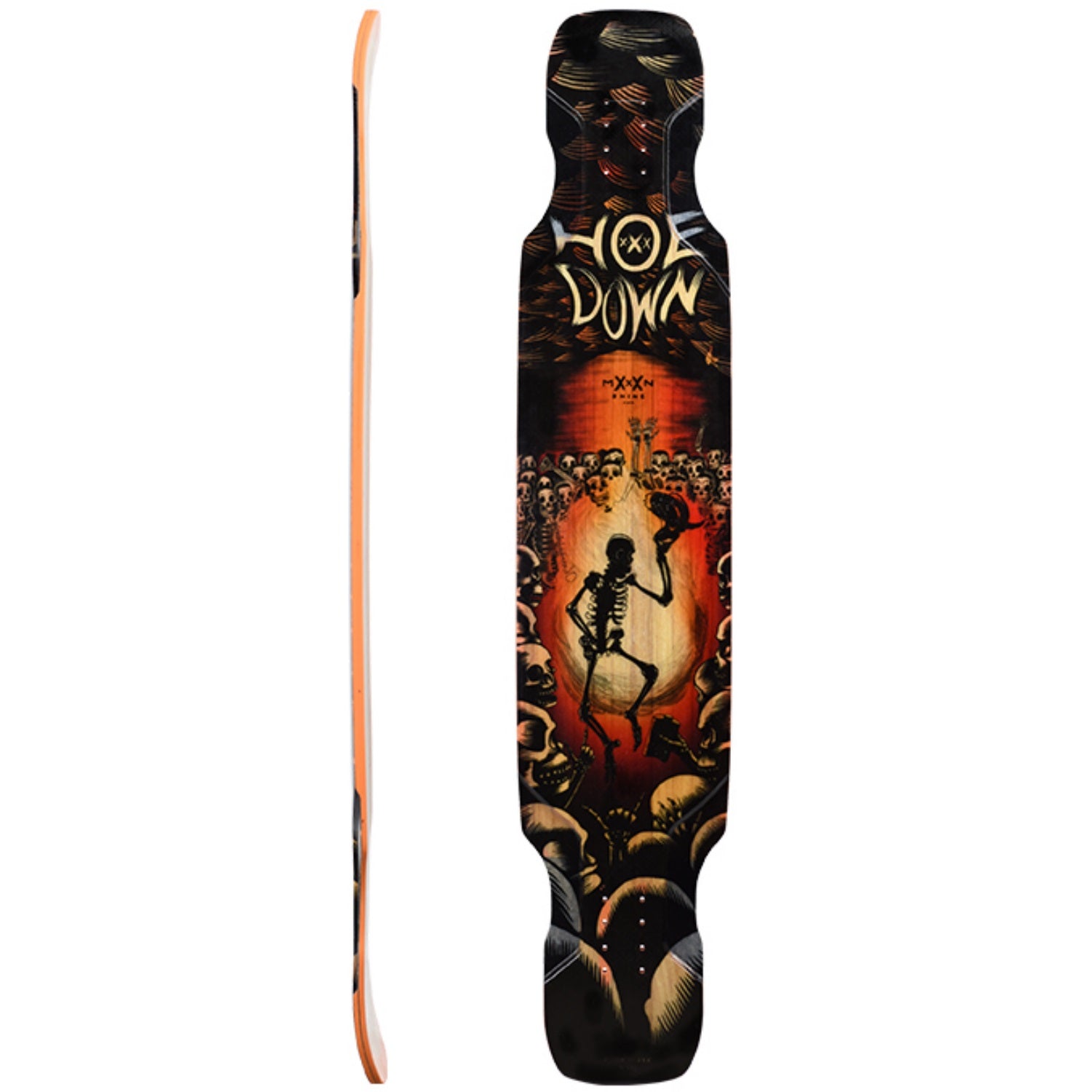 Moonshine Hoedown Dancer Longboard, Deck and Complete