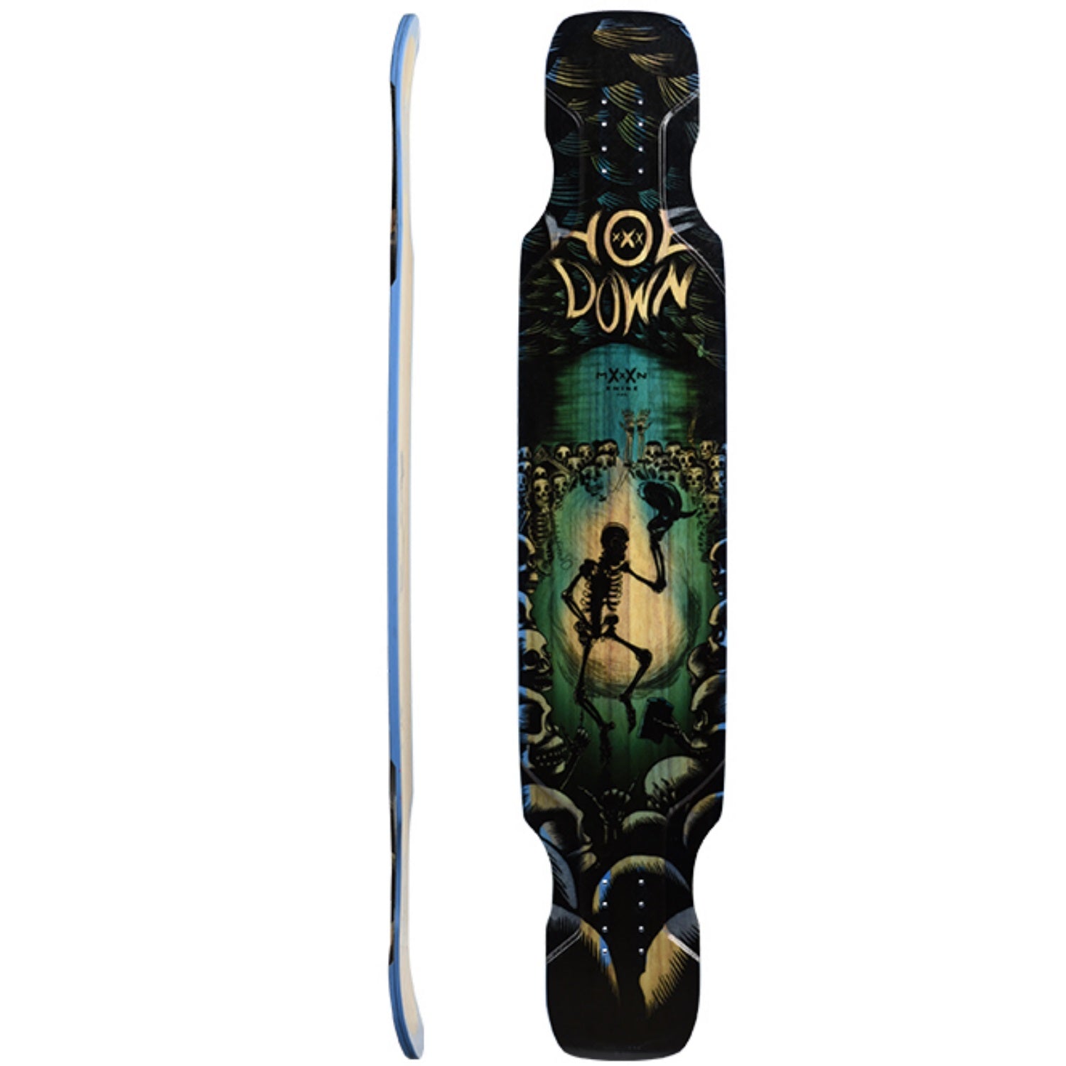 Moonshine Hoedown Dancer Longboard, Deck and Complete