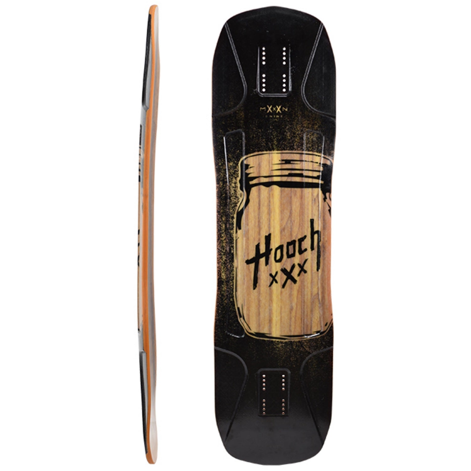 Moonshine Hooch Longboard, Deck and Complete