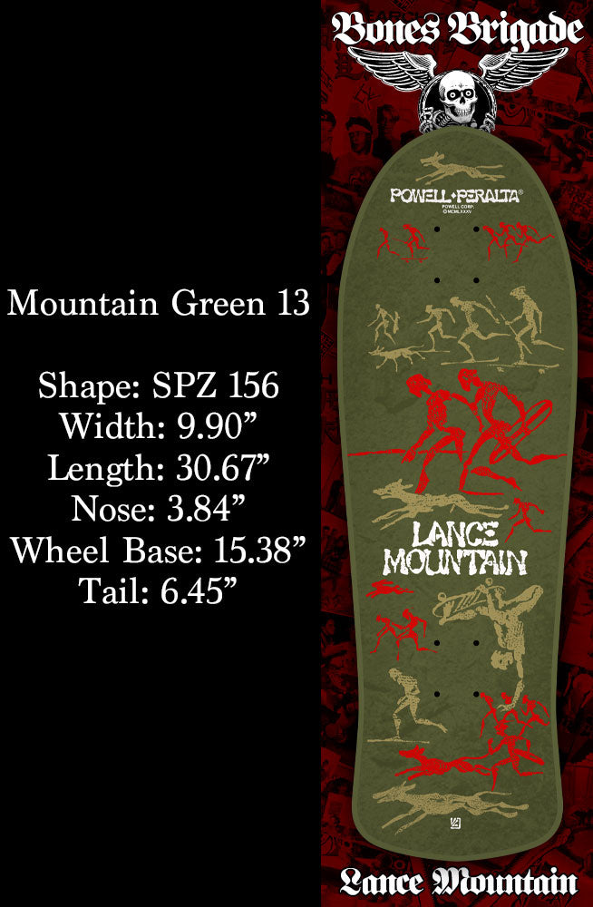 Powell-Peralta Re-Issue Limited Skateboard Decks, Series 13, Lance Mountain