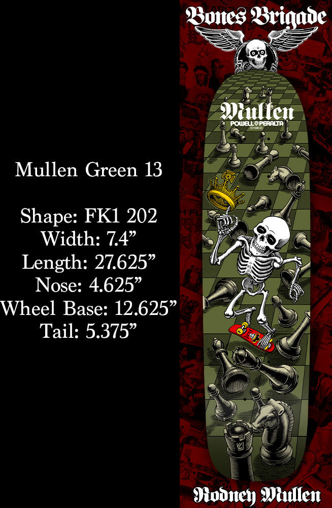 Powell-Peralta Re-Issue Limited Skateboard Decks, Series 13, Rodney Mullen