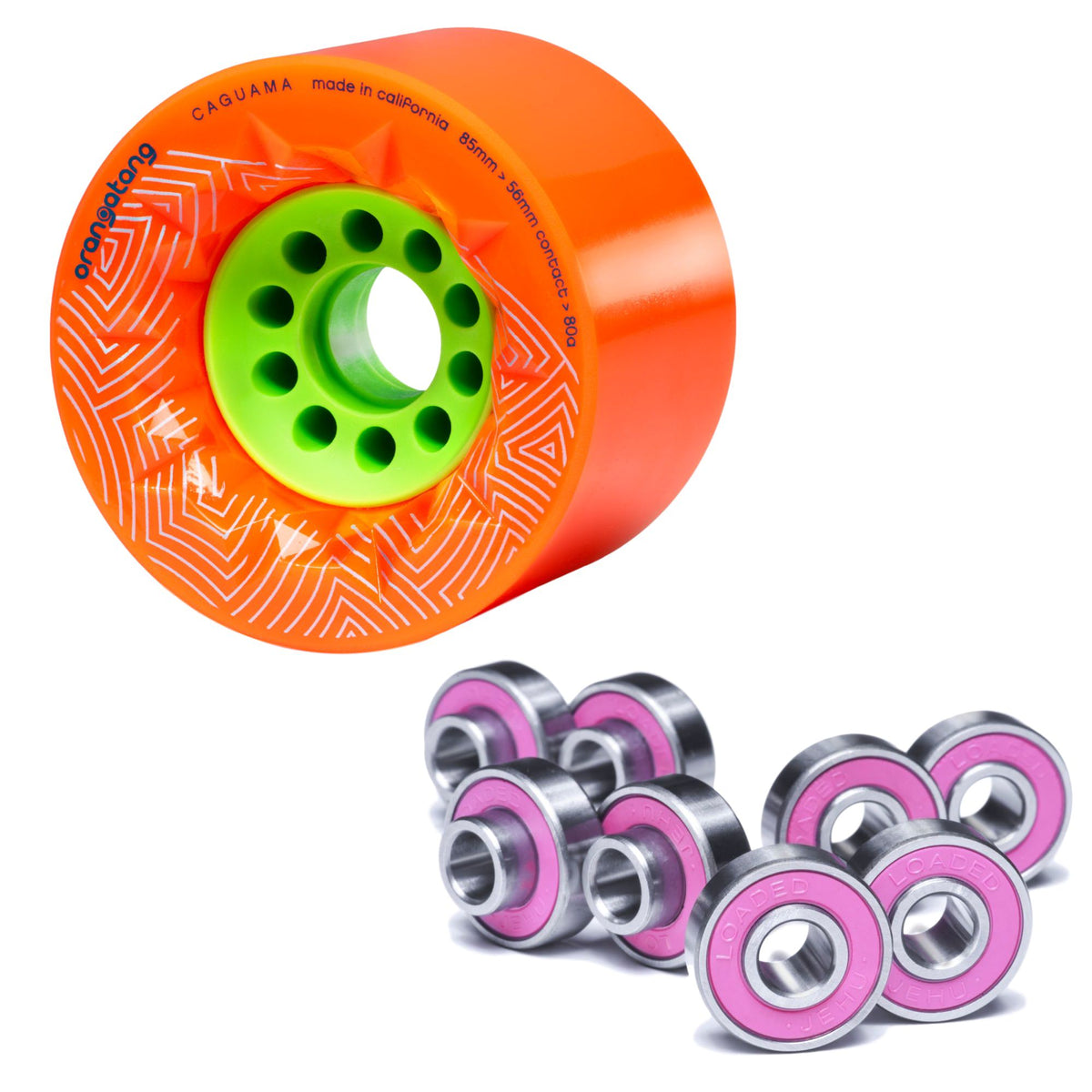 Orangatang Caguama Longboard Wheels, 85mm