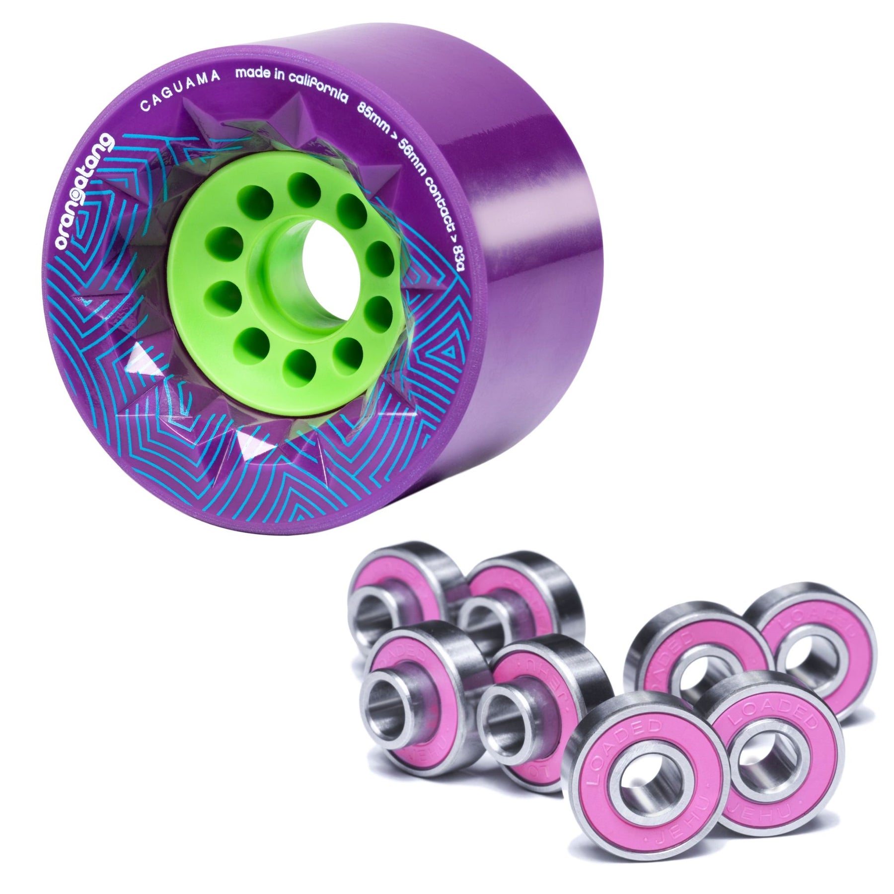 Orangatang Caguama Longboard Wheels, 85mm