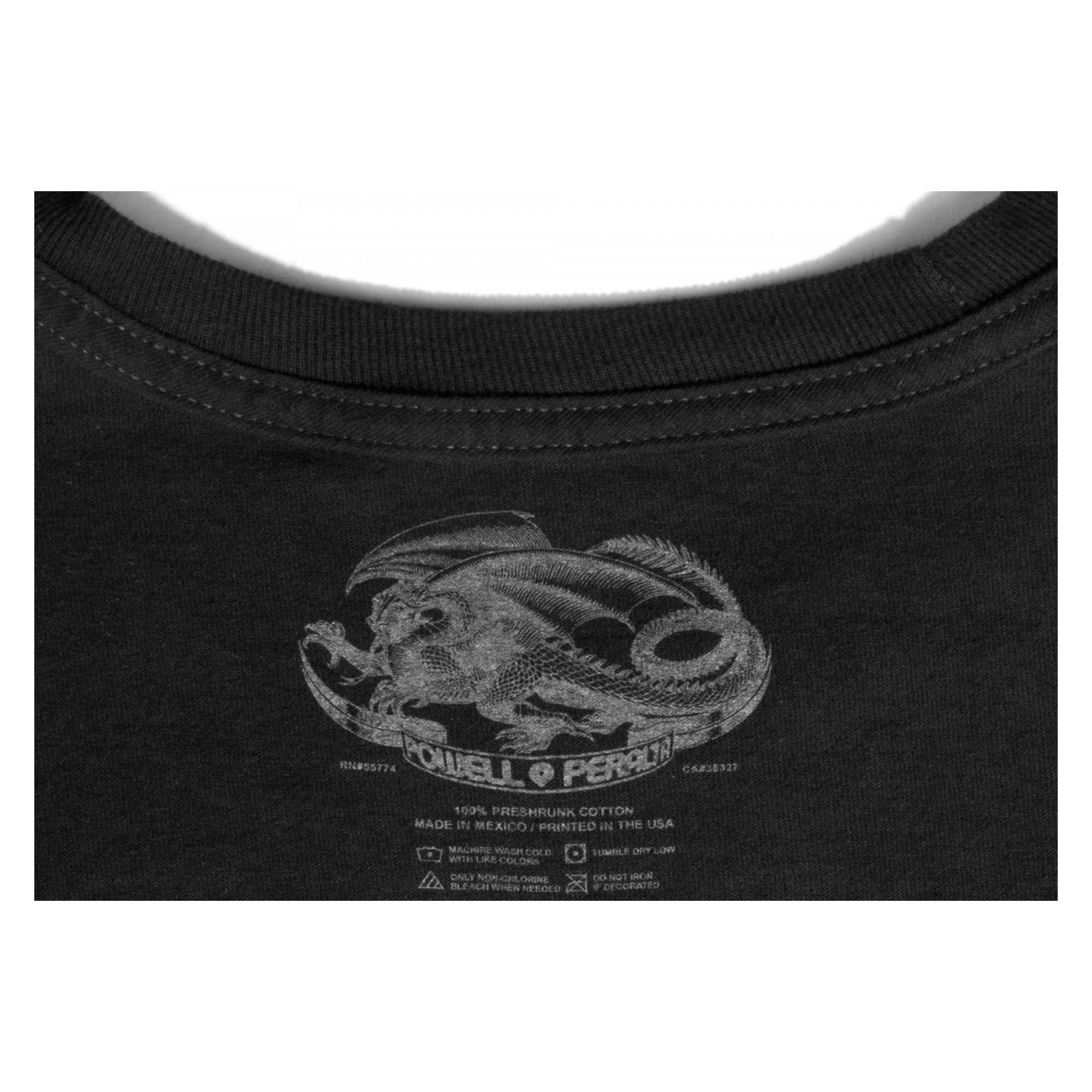 Powell-Peralta Classic Skateboard T-Shirt, McGill Skull & Snake