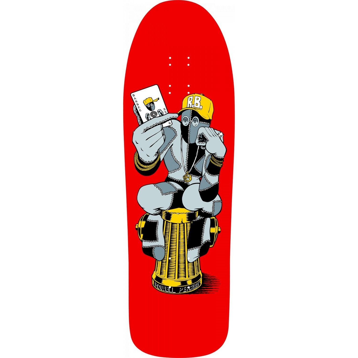 Powell-Peralta Ray Barbee Hydrant Re-Issue Skateboard, Deck Only