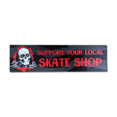Powell-Peralta "Support Your Local Skate Shop" Bumper Sticker