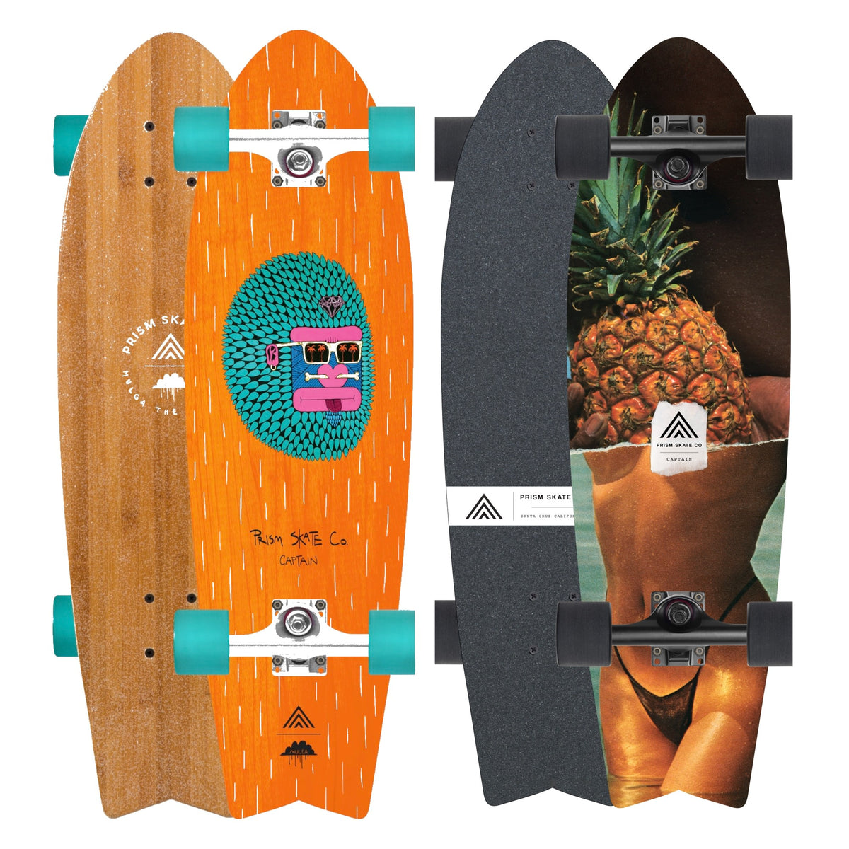 Prism Captain Skateboard Complete