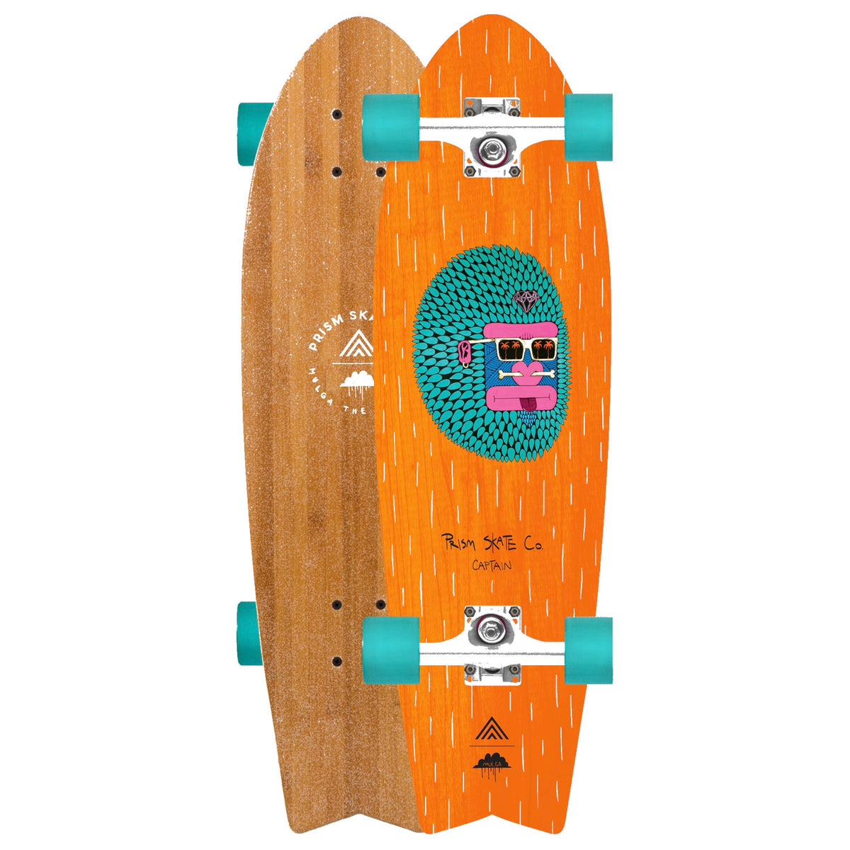 Prism Captain Skateboard Complete