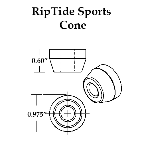RipTide APS Skateboard Bushings (Cone)