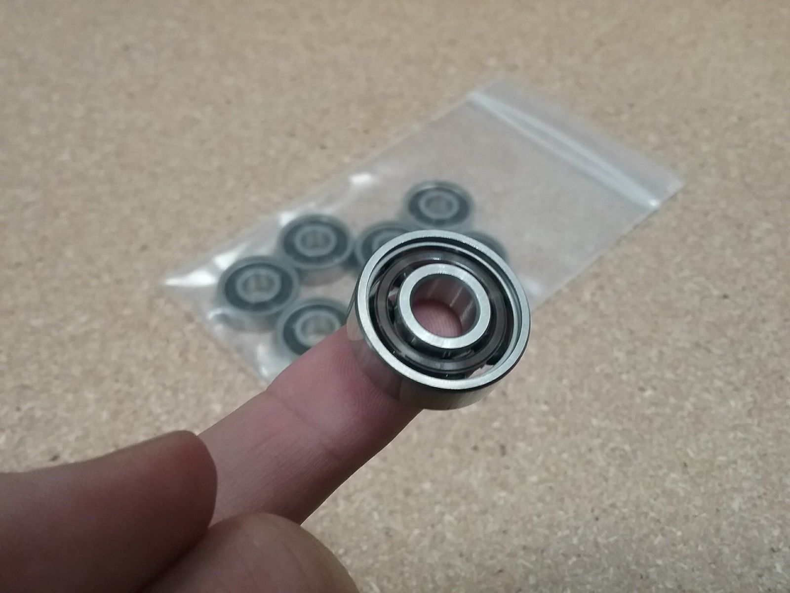 Stoked Ride Shop Ceramic Spinner Bearings, No Shield, No Lube, Set of 8