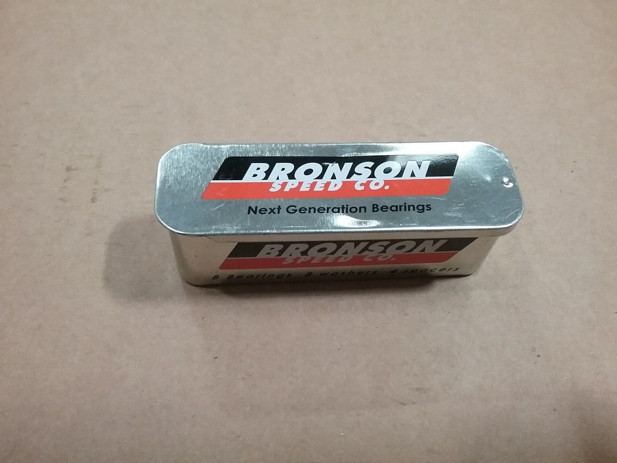 Bronson Speed Co G3 8 Bearings 8 Washers 4 Spacers Open Package