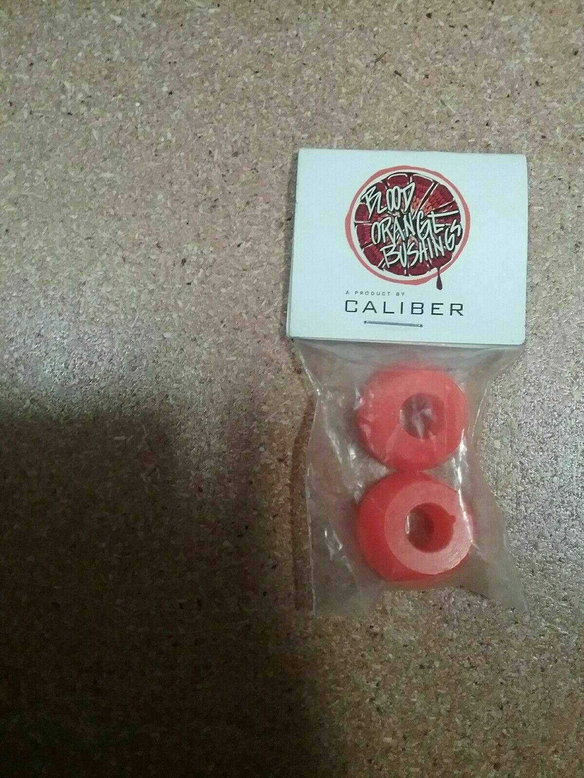 Blood Orange Double Cone Hard Orange Bushings