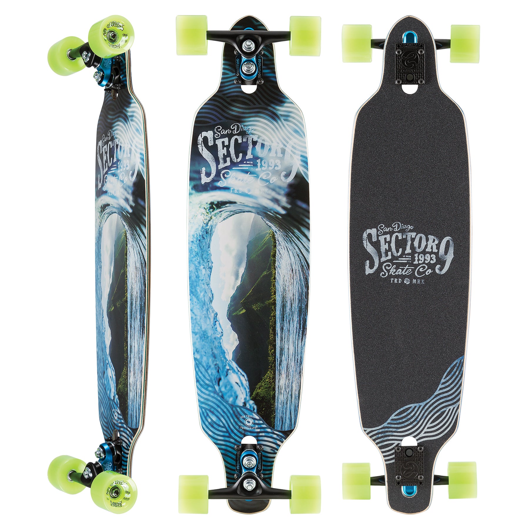 Sector 9 Echo Fractal Longboard, Complete