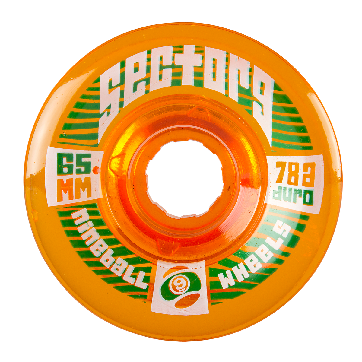 Sector 9 Top Shelf Nineballs Longboard Wheels, 65mm