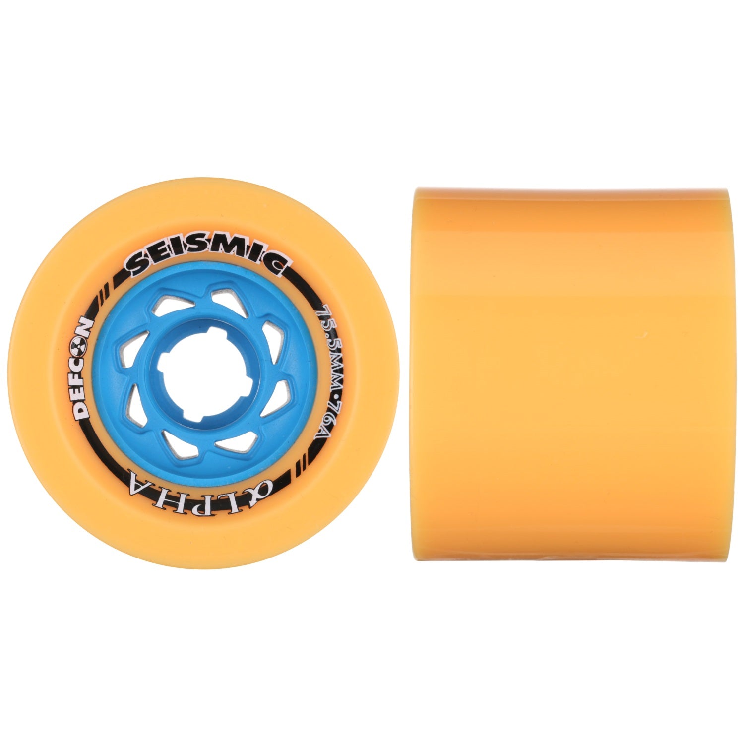 Seismic ALPHA Longboard Wheels, 75.5mm