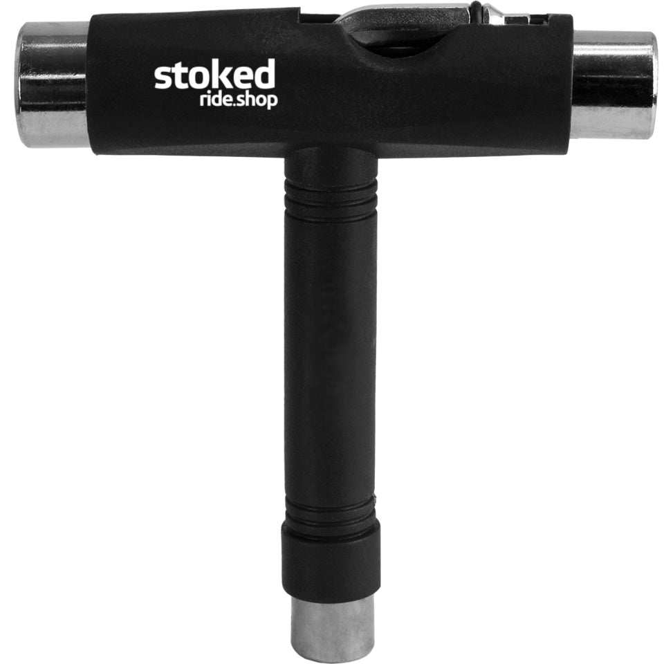 Stoked Ride Shop Skateboard T-Tool, Black