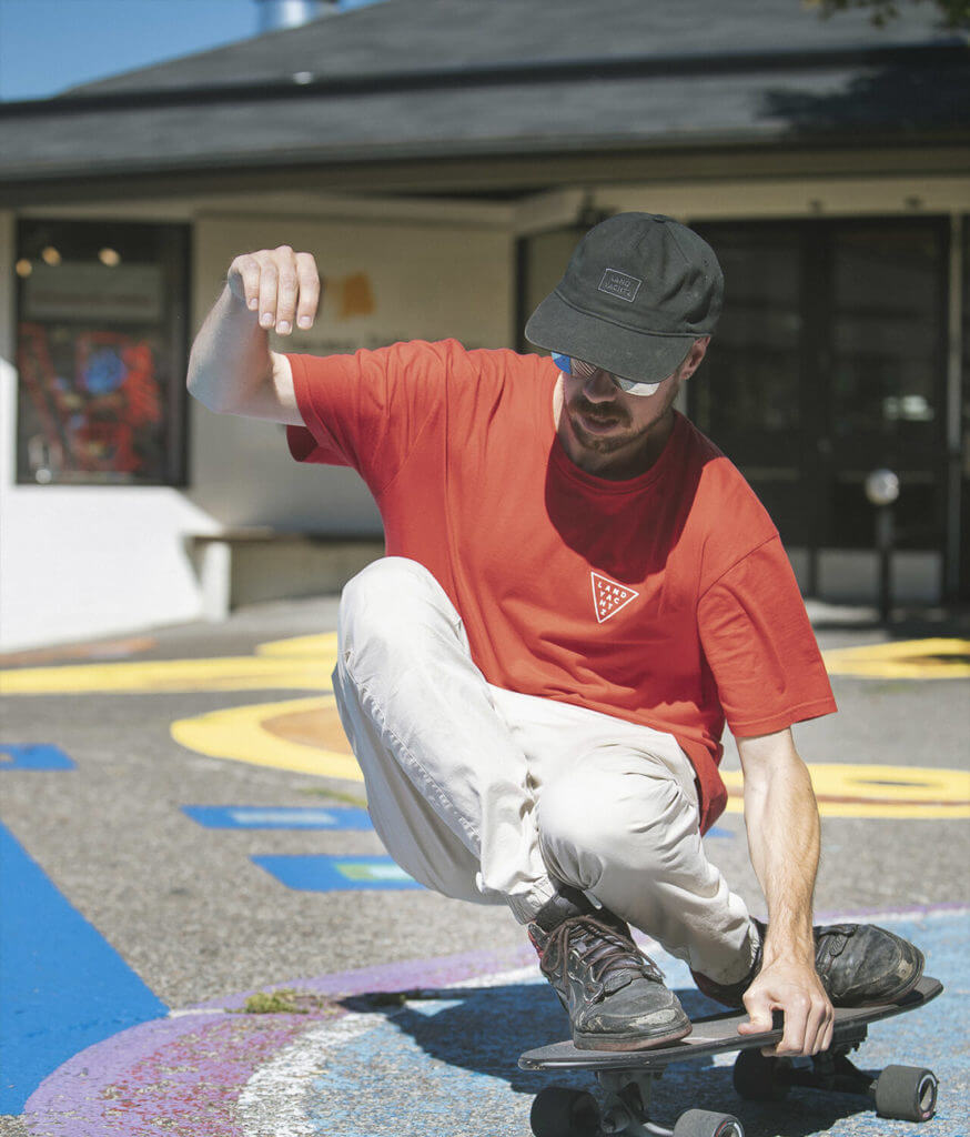 Landyachtz Surf Skate Series Skateboard, Butter White Oak Complete