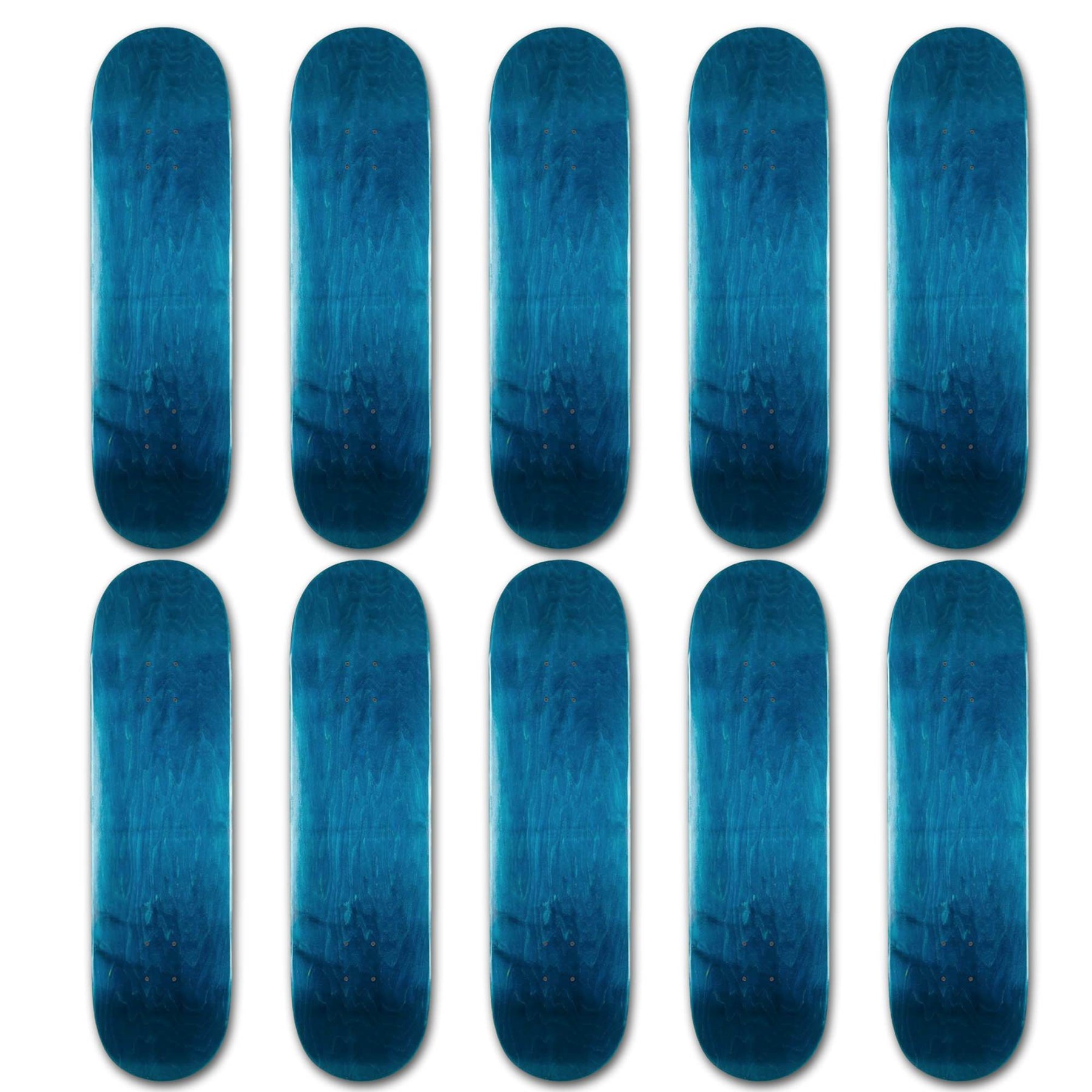Blank Wholesale Skateboard Decks, Bulk Pricing, 10-Pack