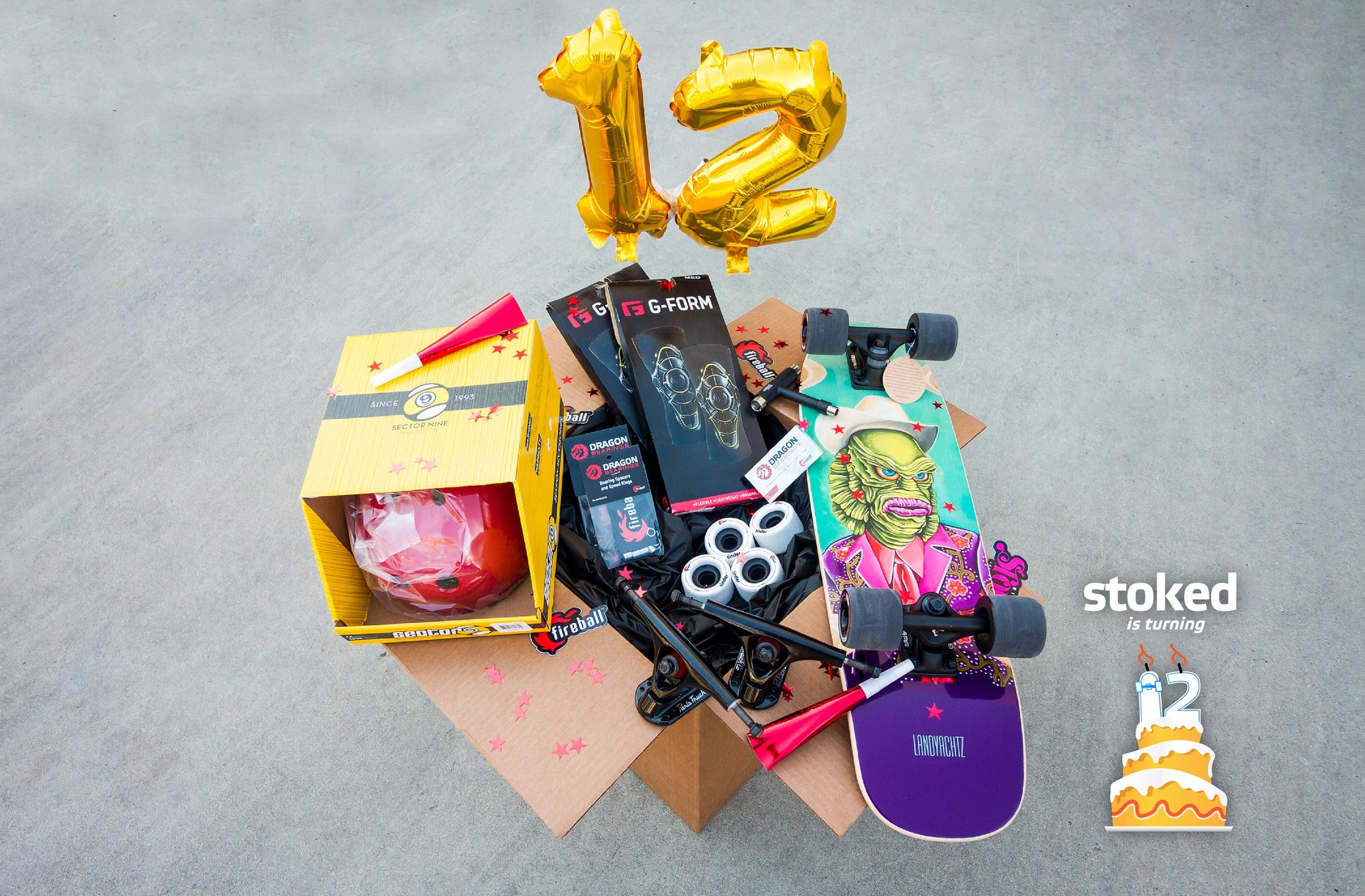 Stoked x Fireball & Friends 12th Birthday Giveaway! 